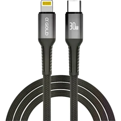Cabo De Dados Tipo-c Para Iphone 1m 30w Agold