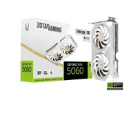 Placa De Vídeo Zotac Gaming Geforce RTX 5060 Twin Edge Oc White Edition, 8 Gb Gddr6, Branco