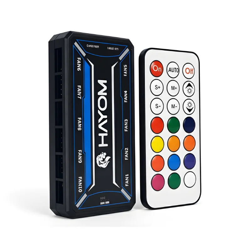 Controladora Para Até 10 Fans RGB 6 Pinos Molex Hayom - Hym-10 8