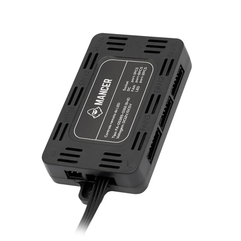 Controladora Mancer RGB Até 6 Fans 6 Pinos Molex -  Mcr-06 6