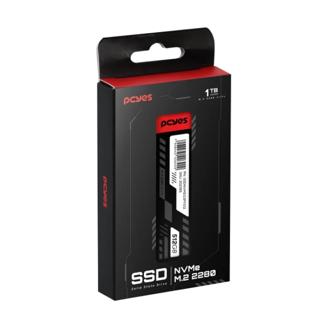 Imagem 3 de 5 do produto SSD PCyes 1TB M.2 2280 Nvme - Leitura 2289mb Gravação 1650mb/s
