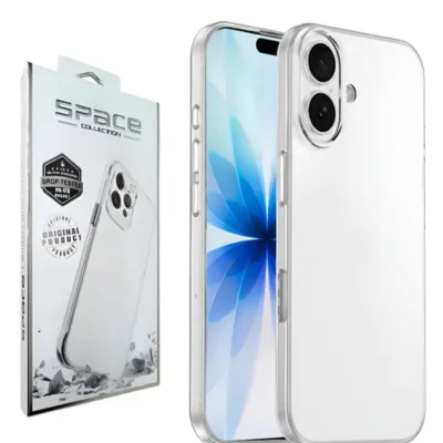Capa Capinha Space Hybrid Clear Anti-impacto Compatível Iphone 17 Normal