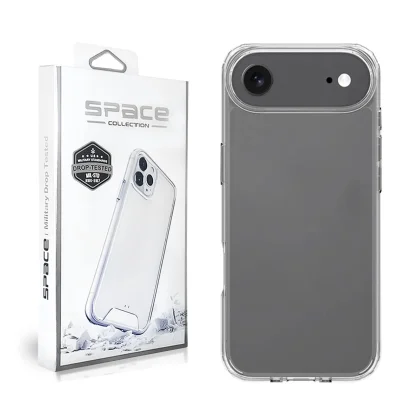 Capa Capinha Space Hybrid Clear Anti-impacto Compatível Iphone Air - Tela 6.5