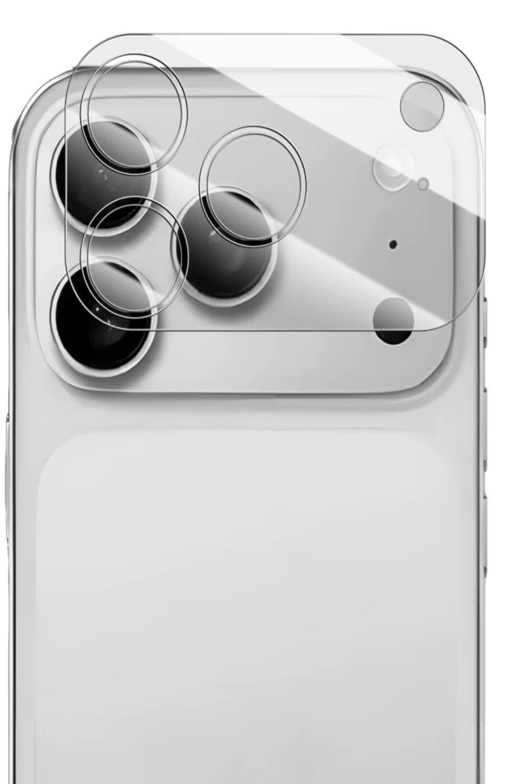 Película Inteira Da Câmera De Vidro Protetora Hd Para Iphone 17 Pro