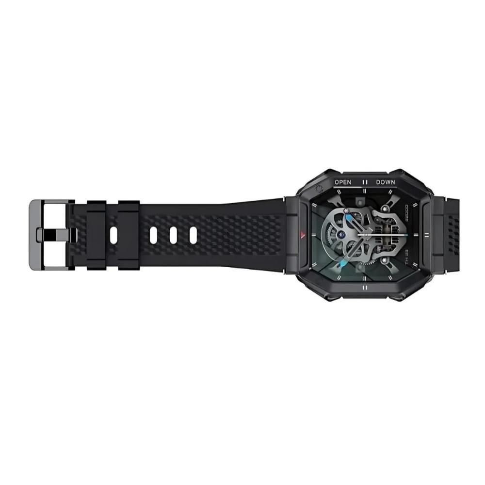 Smartwatch Com Monitor Cardíaco - Preto - Verde