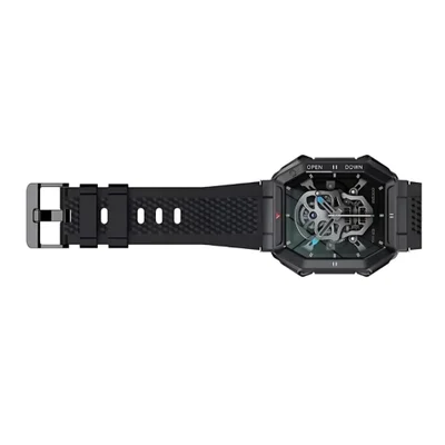 Smartwatch Com Monitor Cardíaco - Preto - Verde