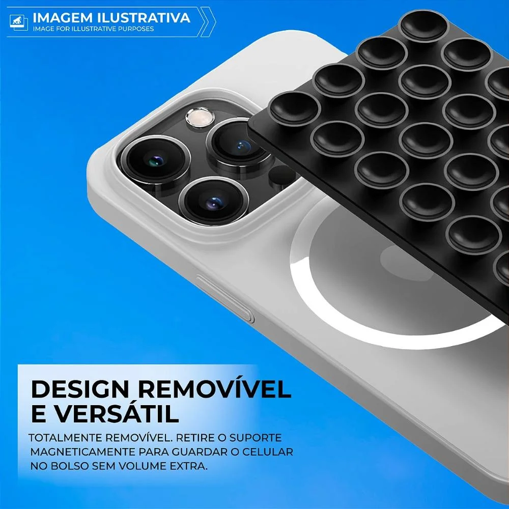 Imagem 3 de 5 do produto Ventosa Magnética Magsafe - Preta - Gshield
