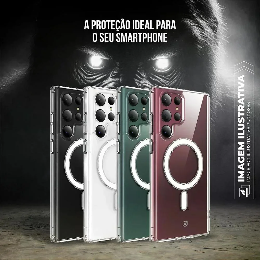 Imagem 4 de 5 do produto Capa Magsafe Para Samsung Galaxy Z Flip 7 Fe - Transparente - Gshield