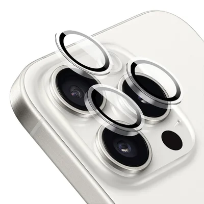 Protetor De Lente Para Iphone 16 Pro - Survivor - Transparente Com Molde Aplicador - Frame Para Câmera - Gshield