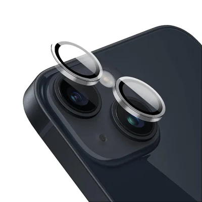Protetor De Lente Para Iphone 13 Mini - Survivor - Transparente Com Molde Aplicador - Frame Para Câmera - Gshield
