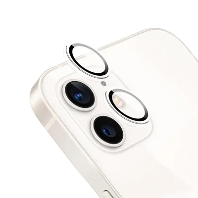 Protetor De Lente Para Iphone 12 Mini - Survivor - Transparente Com Molde Aplicador - Frame Para Câmera - Gshield