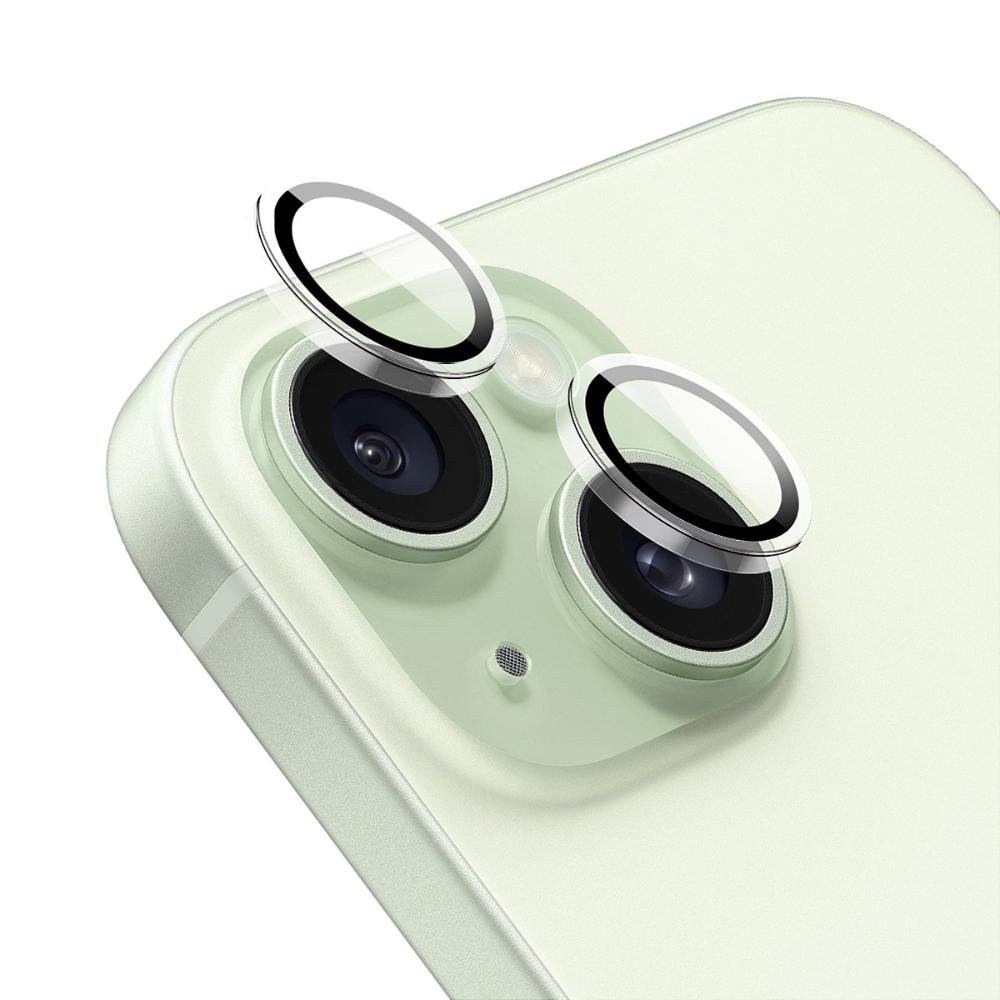 Protetor De Lente Para Iphone 14 - Survivor - Transparente Com Molde Aplicador - Frame Para Câmera - Gshield