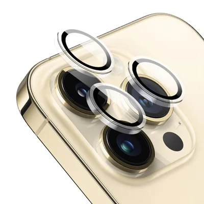 Protetor De Lente Para Iphone 13 Pro Max - Survivor - Transparente Com Molde Aplicador - Frame Para Câmera - Gshield