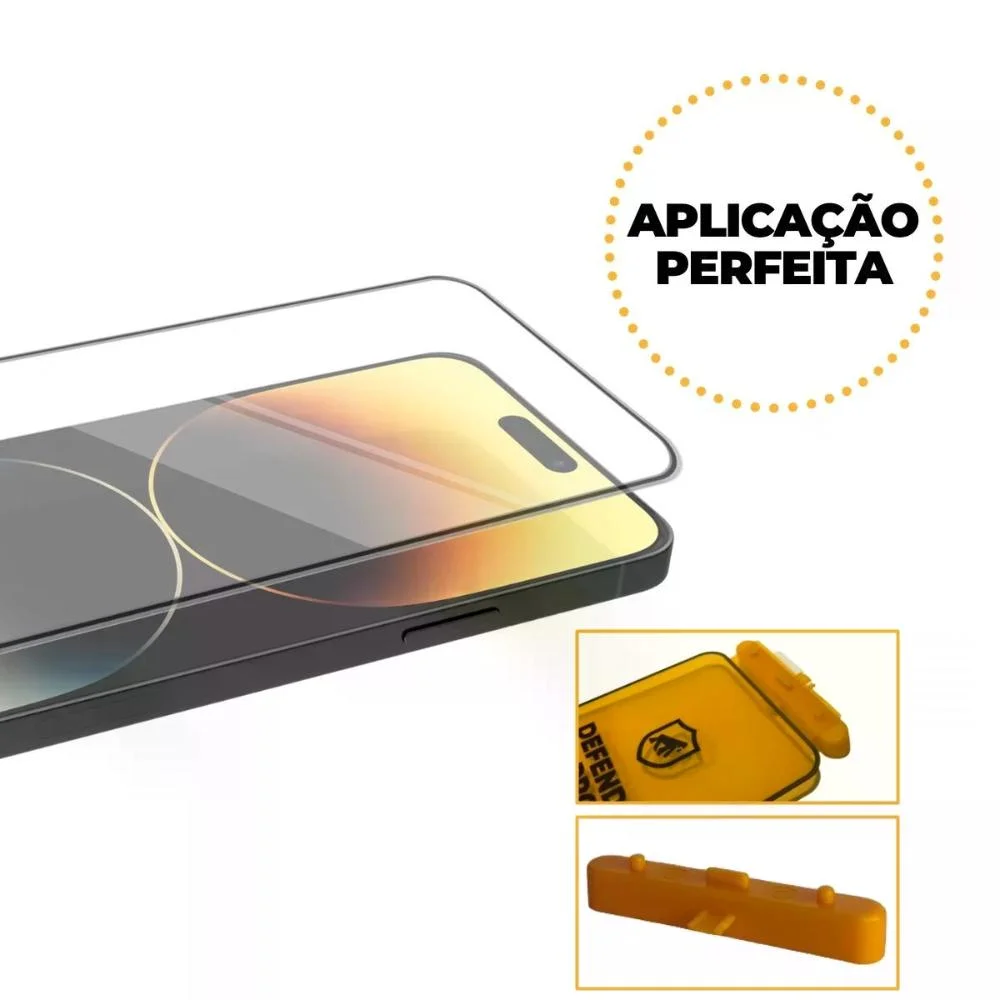 Imagem 2 de 5 do produto Película Para Iphone Xs Max - Defender Pro Privacidade - Preta - Gshield