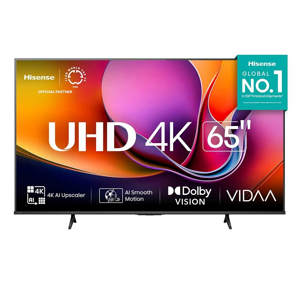 Smart Tv Hisense DLED 4k 65” "" Com Processador Ai, Dolby Vision, Dolby Gaming E Wi-fi - 65a6nv - Bivolt - view 6