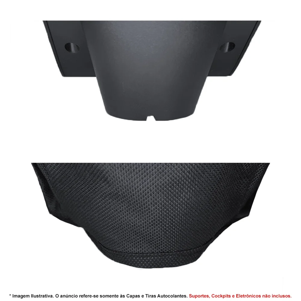 Imagem 3 de 5 do produto Capa Protetora Qualicapas Compatível C/ Câmbio Racing Wheel G25 G27 Simulador Gamer Logitech