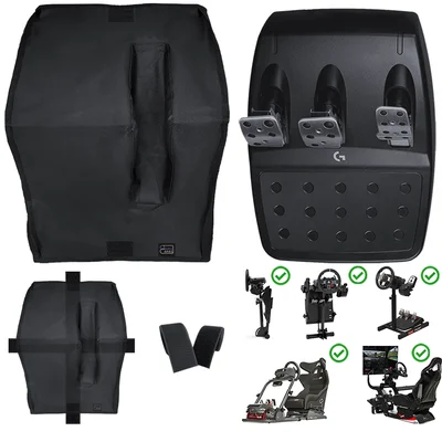 Capa Protetora Qualicapas Compatível Com Pedal G25 G27 G29 G920 G923 Simulador Gamer Logitech