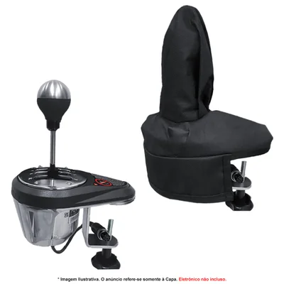 Capa Protetora Qualicapas Compatível C/ Câmbio Th8a-th8s Add-on Shifter Simulador Gamer Thrustmaster