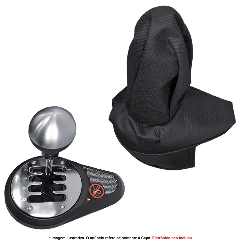Imagem 2 de 4 do produto Capa Protetora Qualicapas Compatível C/ Câmbio Th8a-th8s Add-on Shifter Simulador Gamer Thrustmaster