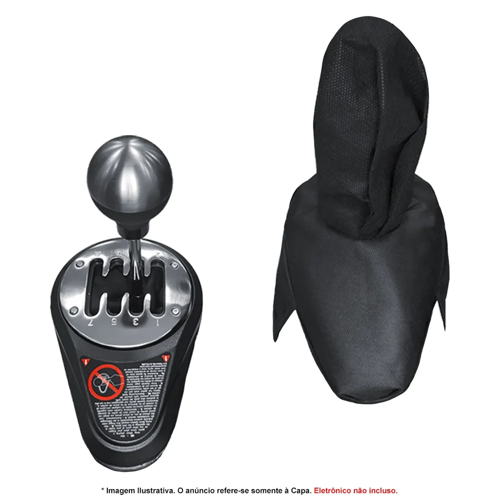 Imagem 3 de 4 do produto Capa Protetora Qualicapas Compatível C/ Câmbio Th8a-th8s Add-on Shifter Simulador Gamer Thrustmaster