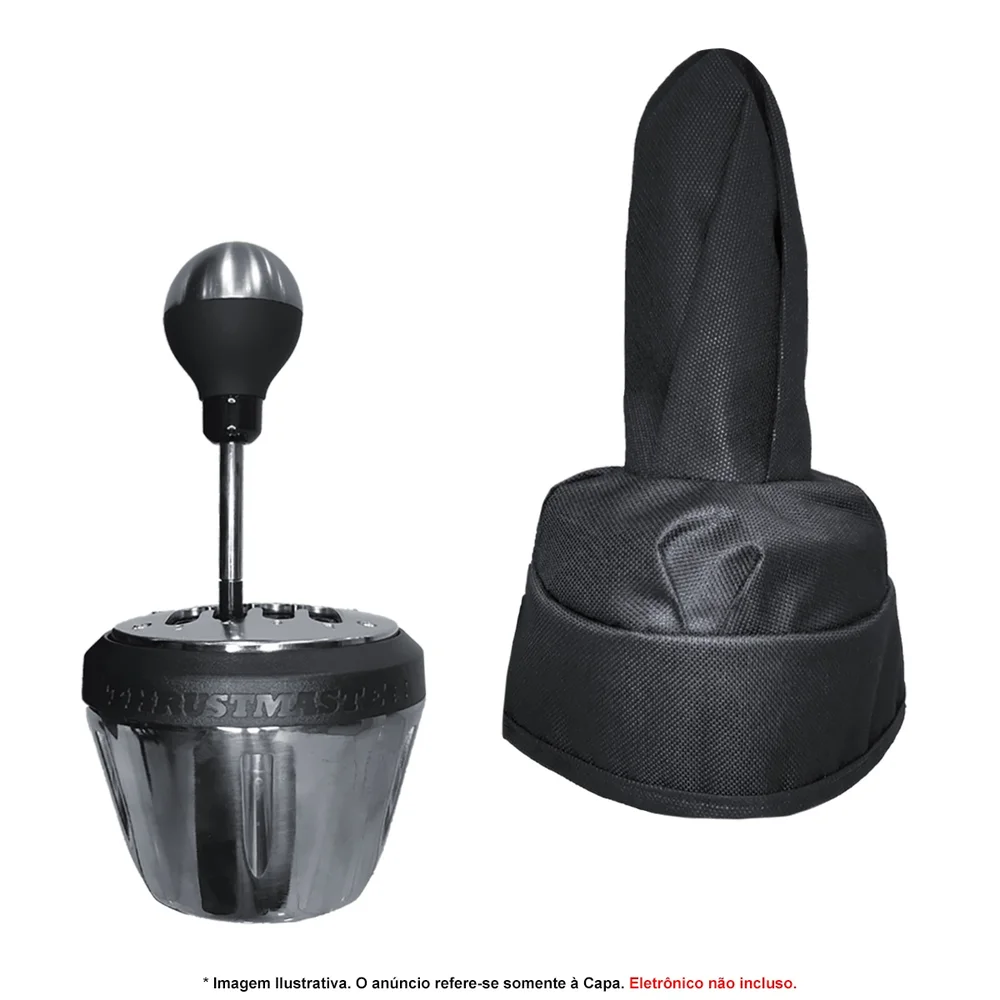 Imagem 4 de 4 do produto Capa Protetora Qualicapas Compatível C/ Câmbio Th8a-th8s Add-on Shifter Simulador Gamer Thrustmaster