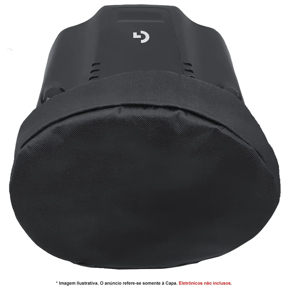 Imagem 5 de 5 do produto Capa Protetora Qualicapas P/ Volante C/ 28cm Diâmetro Logitech Thrustmaster Fanatec Moza Racing Entre Outros Simuladores