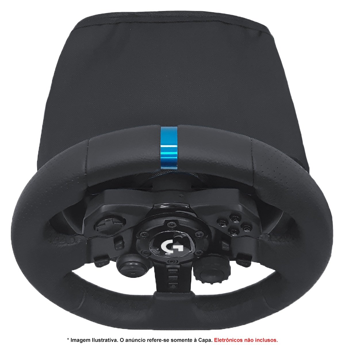 Capa Protetora Qualicapas Compatível Com Bases G25 G27 G29 G920 G923 Simulador Gamer Logitech