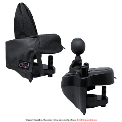 Capa Protetora Qualicapas Compatível C/ Câmbio Driving Force Shifter G29 G920 G923 Simulador Gamer Logitech