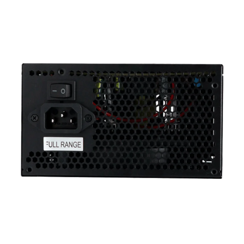 Imagem 3 de 4 do produto Fonte Bluecase 600w Pfc Ativo Atx Ps/2pfc Ativo C/cabo (blu600-pfcps2) Bivolt Auto Preto