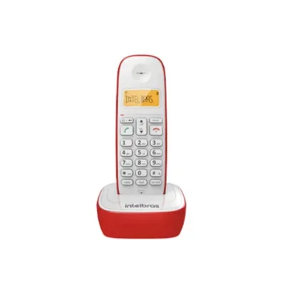 Telefone Sem Fio Intelbras Ts 7510 Vermelho