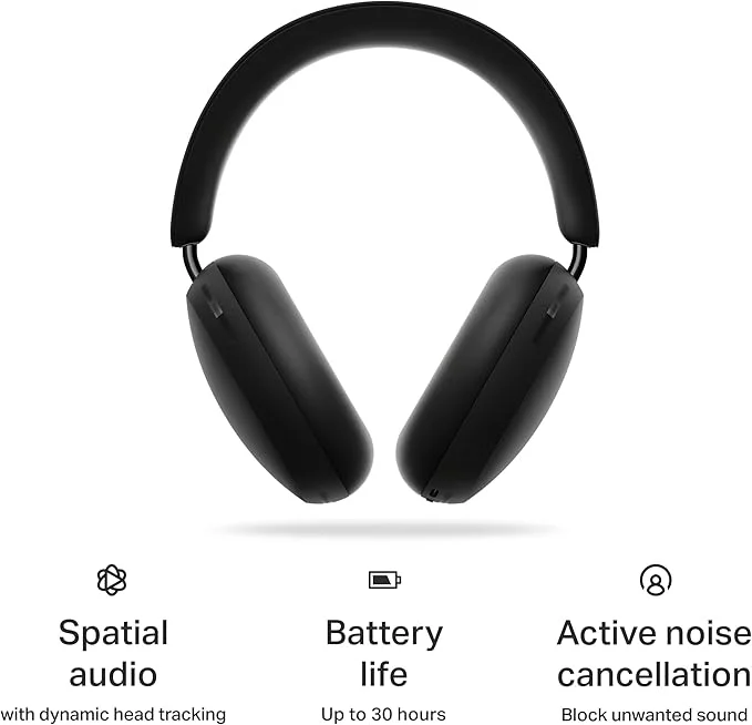 ヘッドホン SONOS Ace BLACK Produtos com até 15 OFF no PIX KaBuM