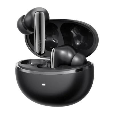 Fones De Ouvido Sem Fio Bluetooth 6.0 Qcy Melobuds N70 (anc) Alta Resolução Ldac, Ipx5 - Preto