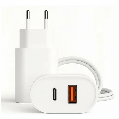 Carregador Smartphone Type C 2 Entradas Power Delivery