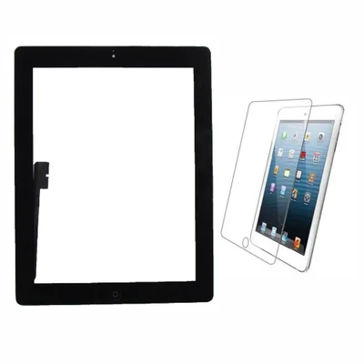 Touch Compativel Com Ipad 3 A1403/16/30 + Película Cor:preto