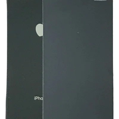 Tampa Tras. Furo Maior Compativel Com Iphone 8 Plus Cor:preto