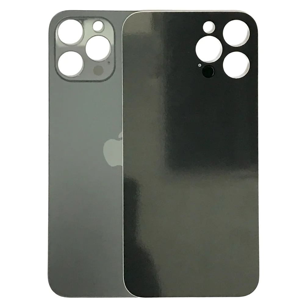 Imagem 1 de 2 do produto Tampa Traseira Compativel Com Iphone 12 Pro Max Cor:preto
