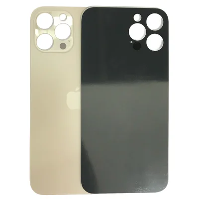 Tampa Traseira Compativel Com Iphone 12 Pro Max Cor:dourado