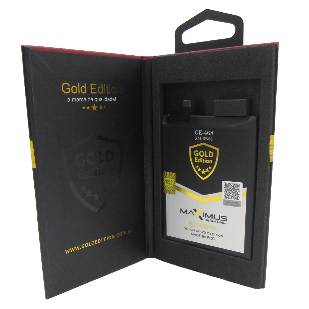 Imagem 3 de 5 do produto Bateria Gold Ge-468 Para Pocophone X3 Poco X3 Poco X3 Pro Bn61