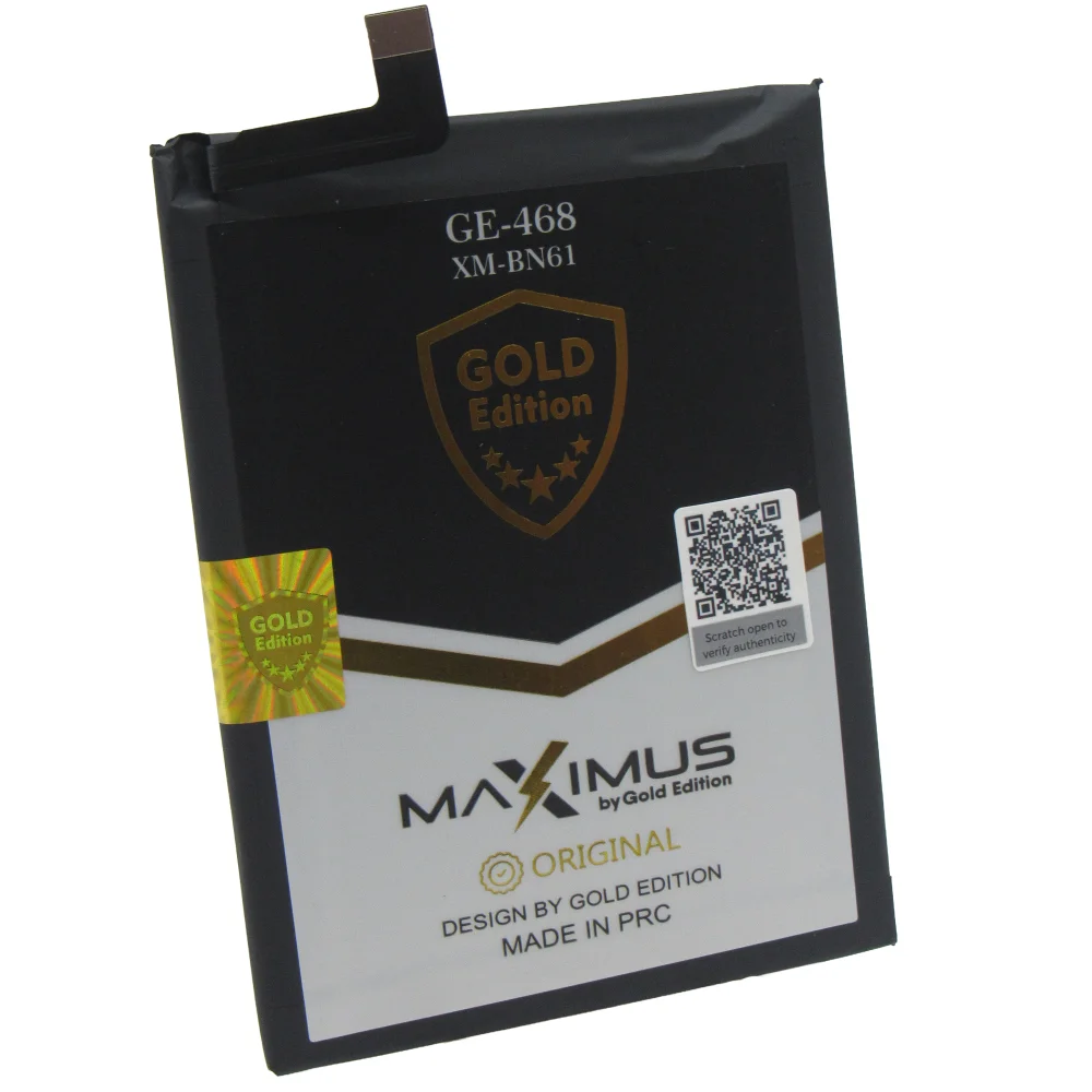 Imagem 4 de 5 do produto Bateria Gold Ge-468 Para Pocophone X3 Poco X3 Poco X3 Pro Bn61