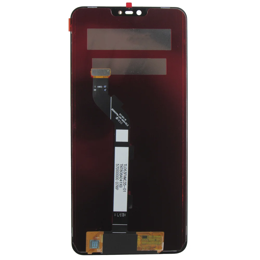 Imagem 2 de 3 do produto Frontal Tela Completa Compatível Com Xiaomi Mi 8 Lite Cor:preto