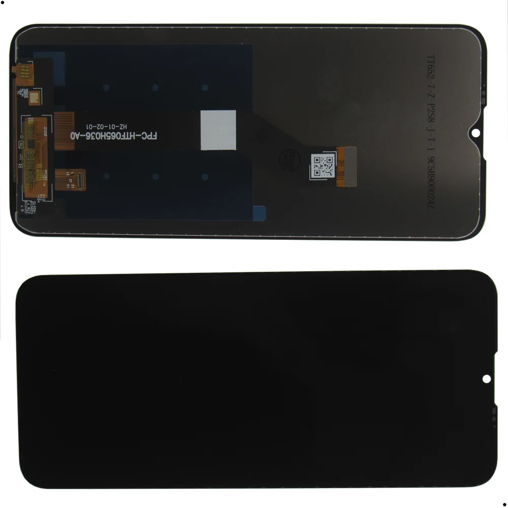 Imagem 2 de 5 do produto Frontal Compatível Com Moto G8 Power Lite Cor:preto