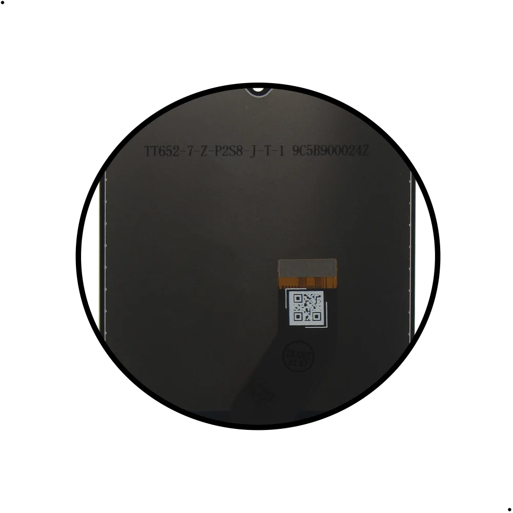 Imagem 4 de 5 do produto Frontal Compatível Com Moto G8 Power Lite Cor:preto