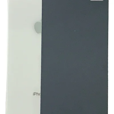 Tampa Tras. Furo Maior Compativel Com Iphone 8 Plus Cor:branco