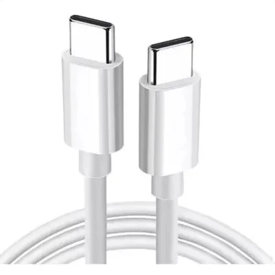 Cabo Usb-c Para Tipo-c Turbo Carregamento Rápido De 2 Metro, Cabo De Dados, Reforçado Compatível Com Iphone 15 E Android