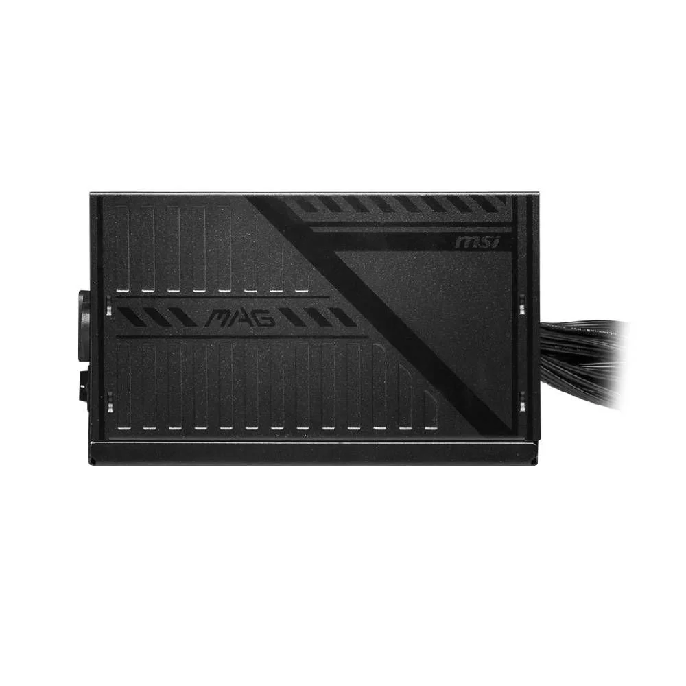 Imagem 2 de 5 do produto Fonte MSI MAG A650BNL 650W 80 Plus Bronze PFC Ativo  - Preto