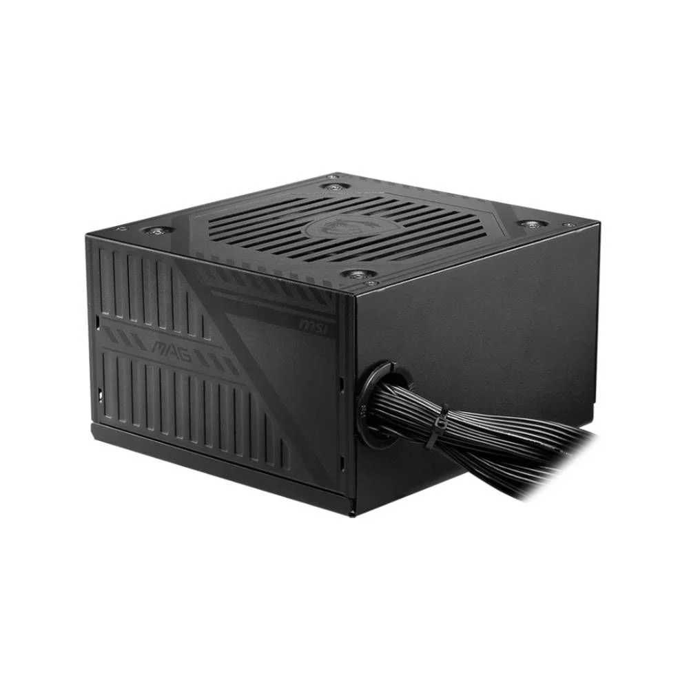 Imagem 5 de 5 do produto Fonte MSI MAG A650BNL 650W 80 Plus Bronze PFC Ativo  - Preto