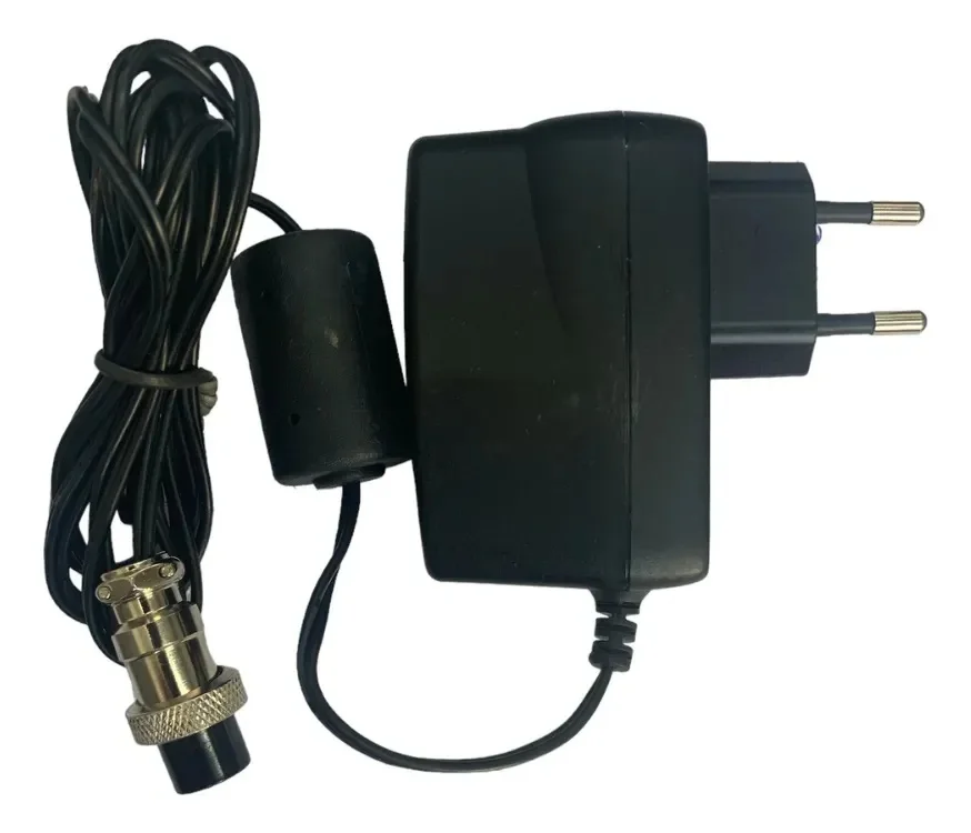 Imagem 2 de 3 do produto Fonte Carregador Adapter Para Mesa De Som Lelong Le 711 8v 2