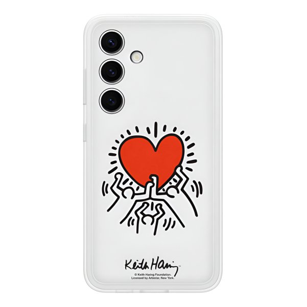 Capa Protetora Flipsuit Para Samsung Galaxy S24 Branca Ef-ms921cwegww