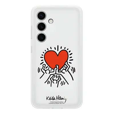 Capa Protetora Flipsuit Para Samsung Galaxy S24 Branca Ef-ms921cwegww