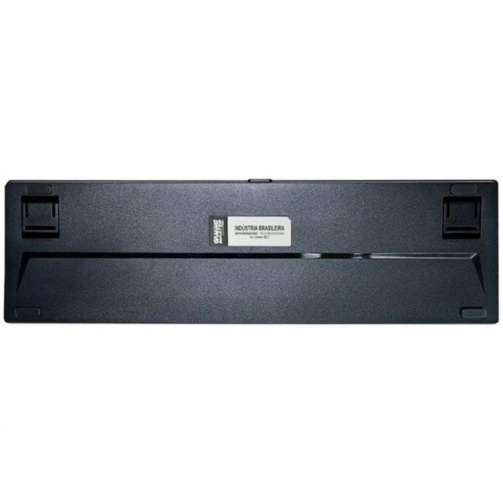 Imagem 5 de 5 do produto Teclado Gamer Mecânico K-mex Shadowscope Khy528, Usb, Switch Blue, Iluminação Rainbow, Layout Abnt2, Cinza E Preto - Kgy528u0001cb0x